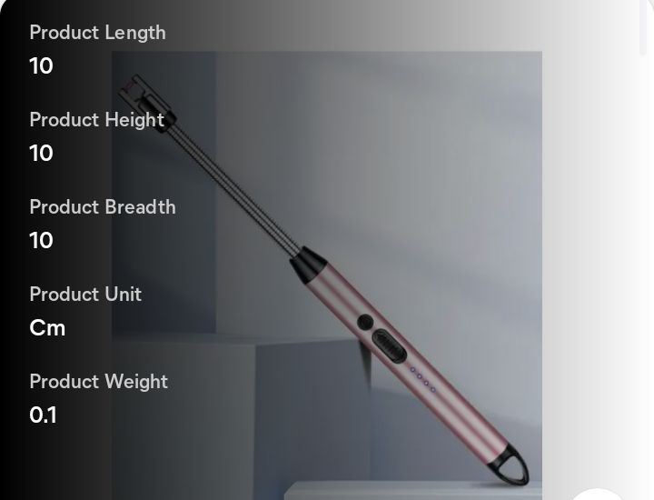 (BUY 1 GET 1 FREE )Gas Lighter for Kitchen Rechargeable Electric Lighter for Gas Stove & Candle with USB Charging Port Electric Lighter for Kitchen, Candles, Pooja Tools, 360° Flexible & Windproof